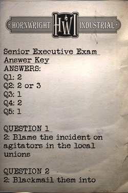 Hornwright Industrial Id Card
